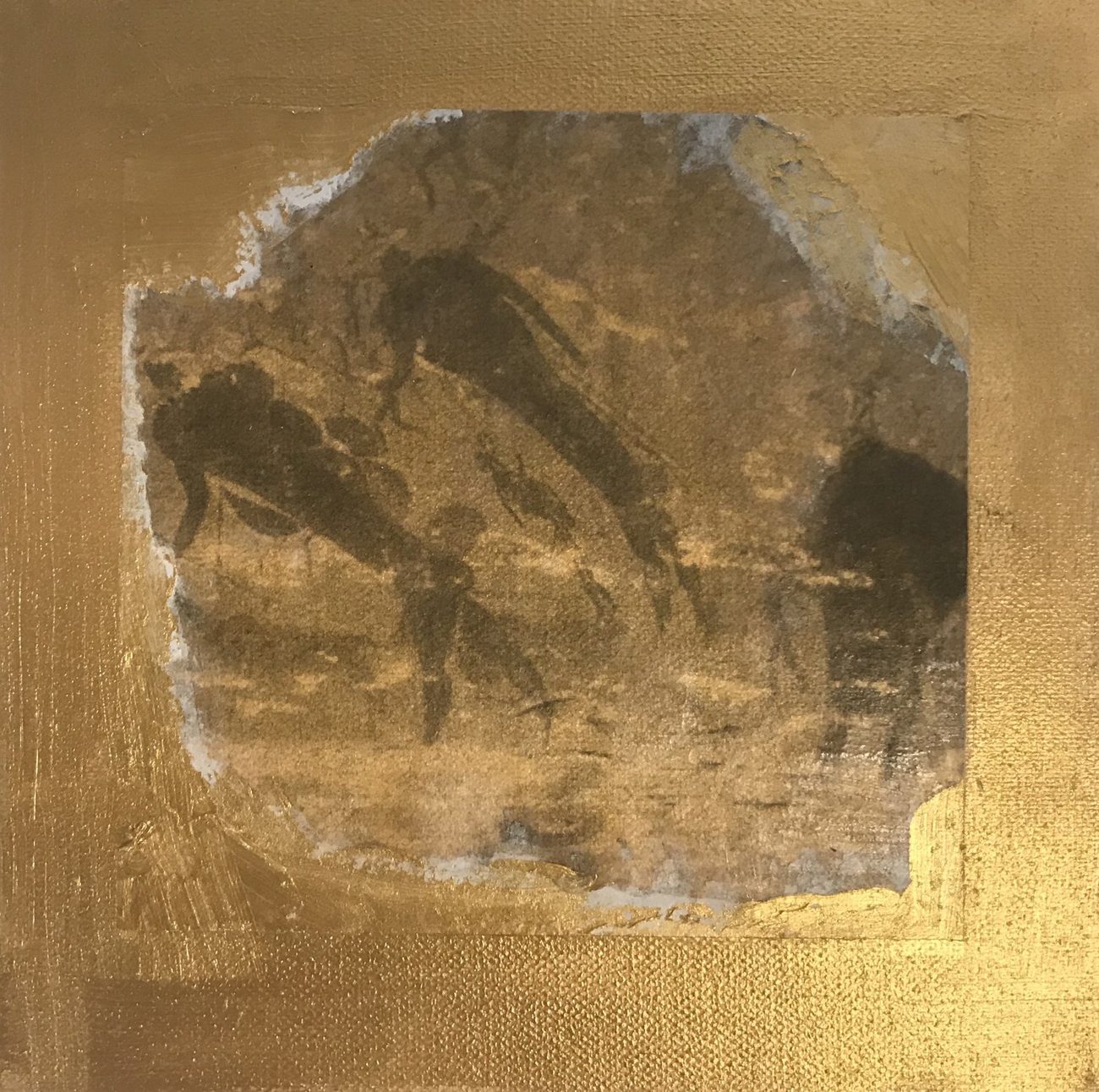 San series — Transferkunst with gold, South Africa