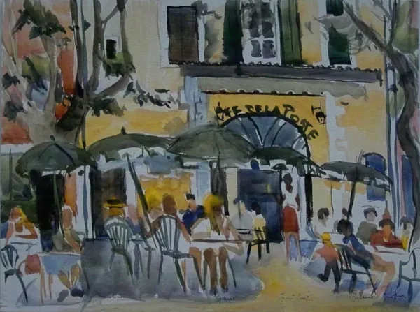 Cafe de la Poste-Gault-Provence 5 – Susanne Rikus