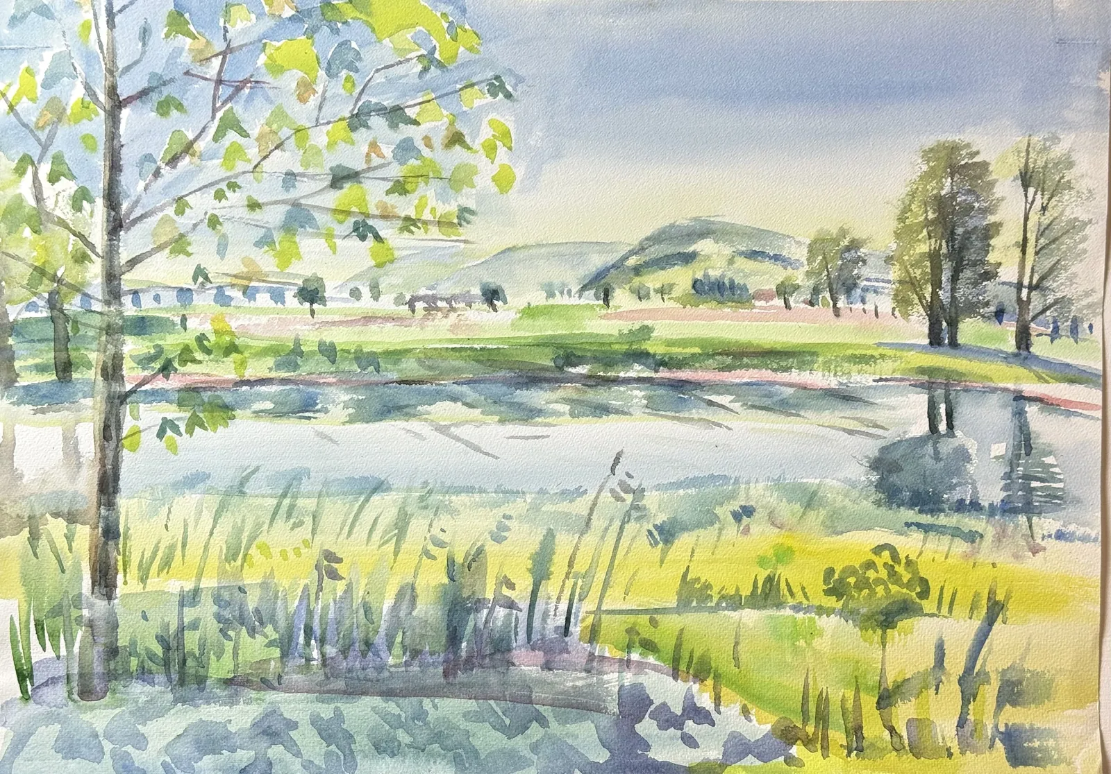 Corvey 22 – Aquarell auf Papier – Susanne Rikus