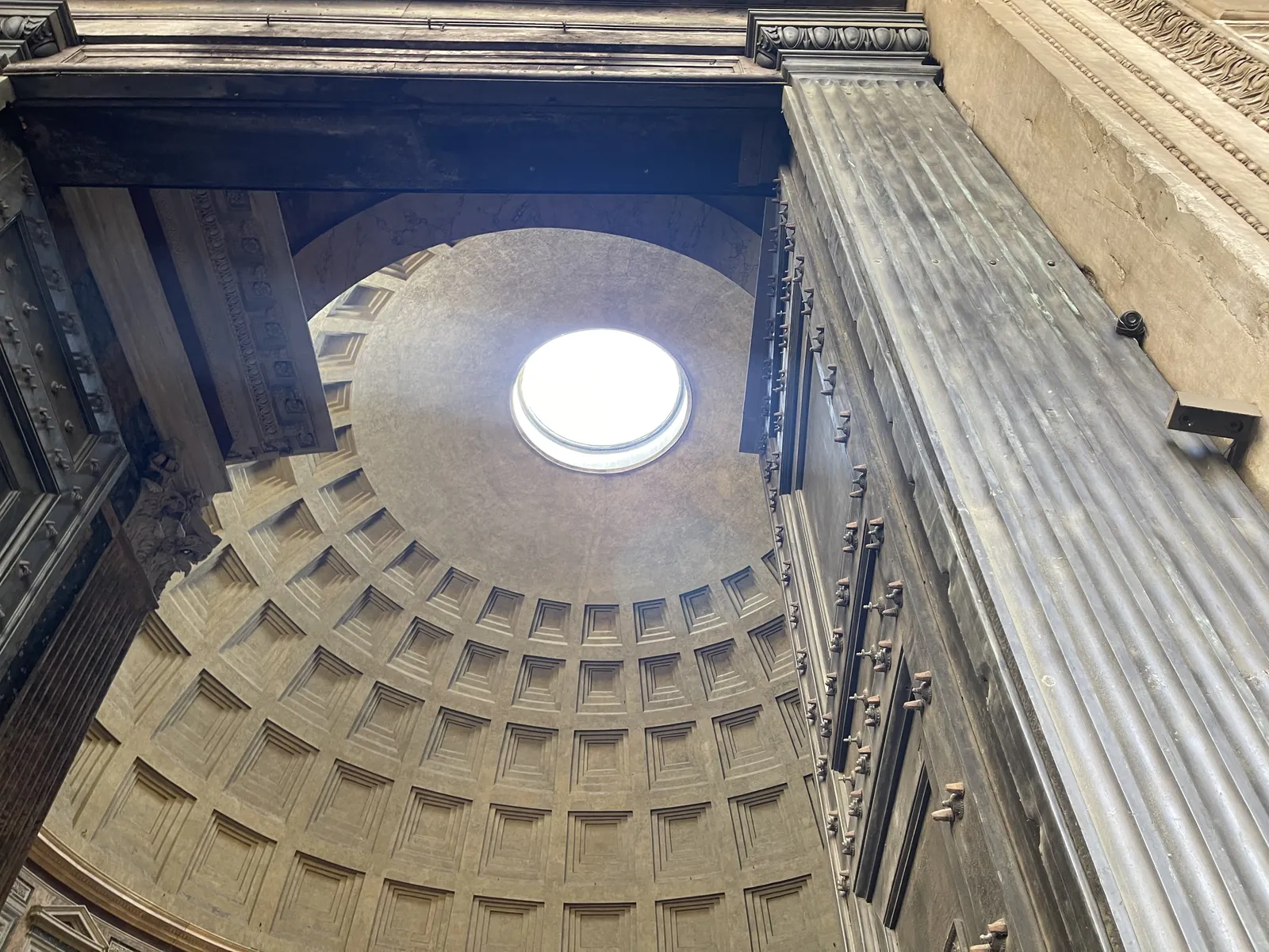 Pantheon - Gate to heaven – Photo print on acrylic glass, 60 × 80 cm – Susanne Rikus