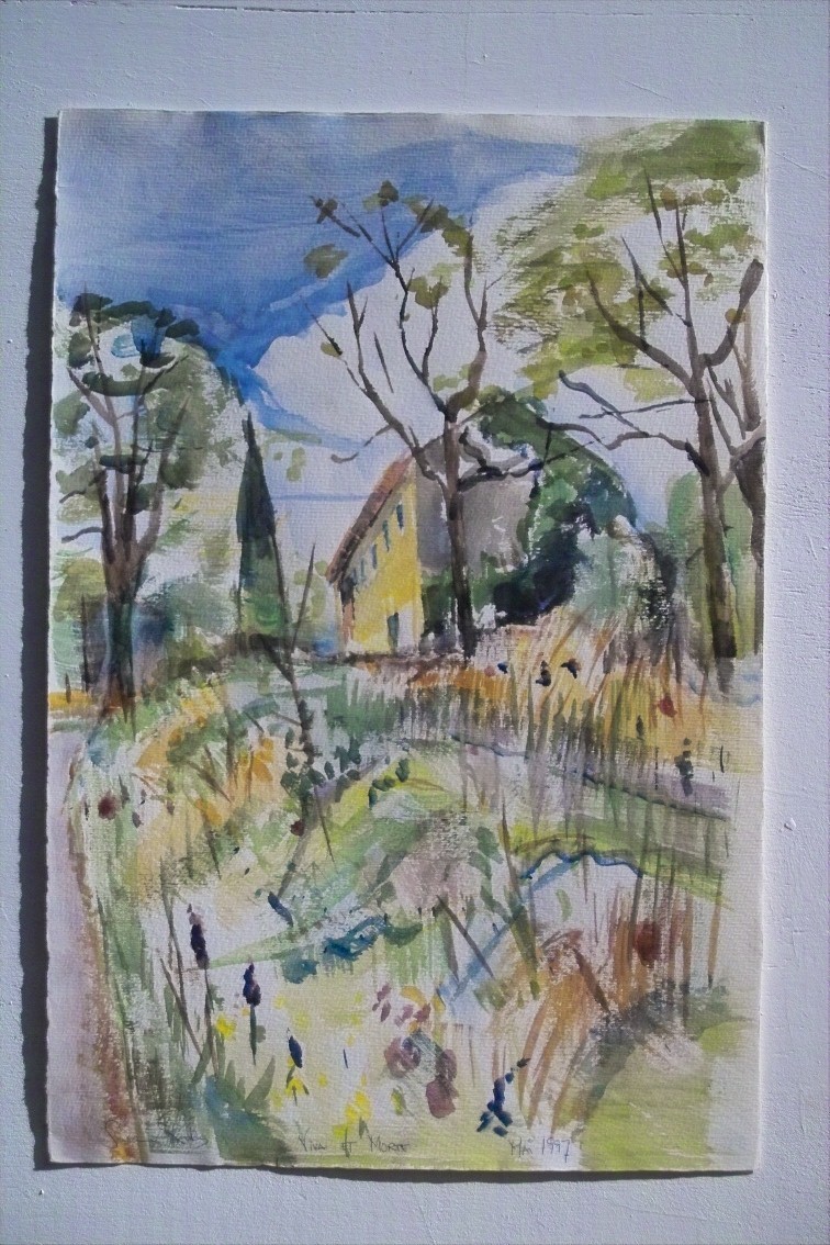 Venetto-Home-Italy 5 – Watercolor on paper, 40 × 50 cm – Susanne Rikus
