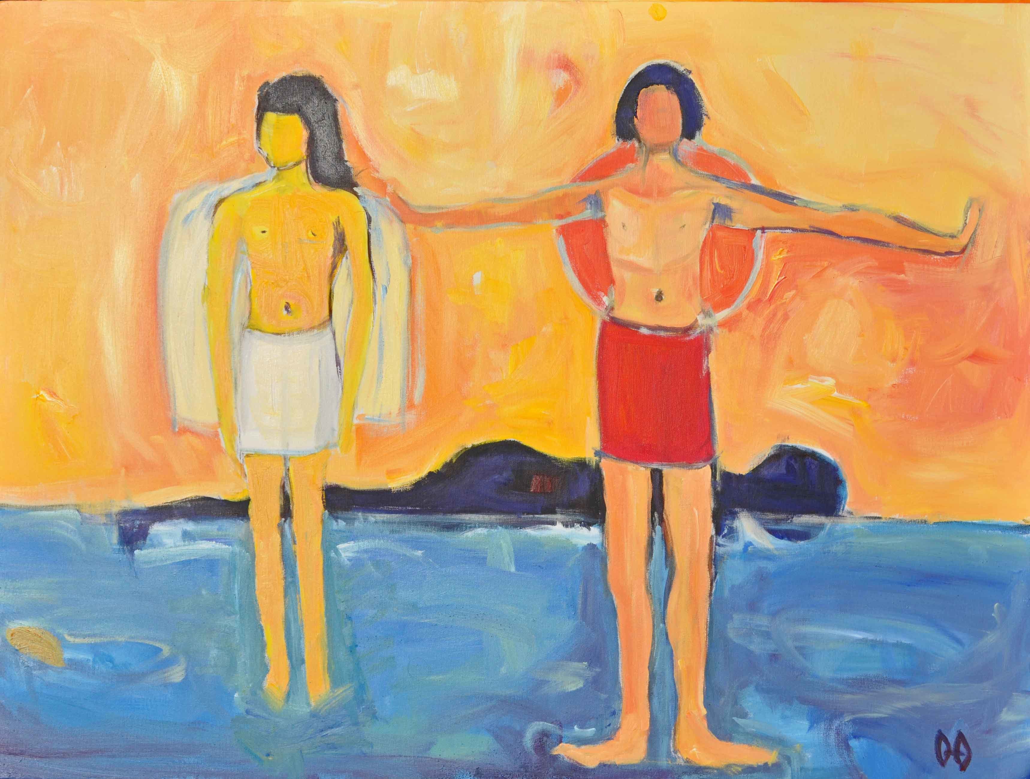 Transformation – Acrylic on canvas, 60 × 80 × 2 cm – Susanne Rikus