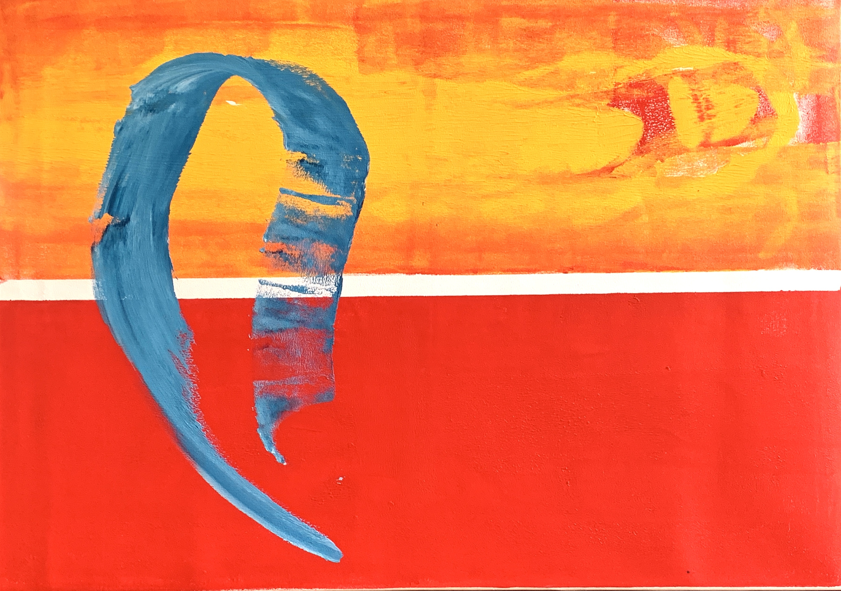 Peace – Acrylic on canvas, 70 × 100 × 2 cm – Susanne Rikus