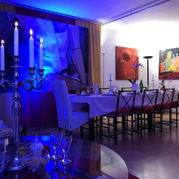 Art Dinner at art Gallery Susanne Rikus